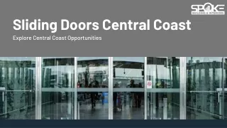 Sliding Doors Central Coast