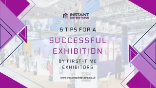 6 Tips For a Successful Exhibition by First-Time Exhibitors