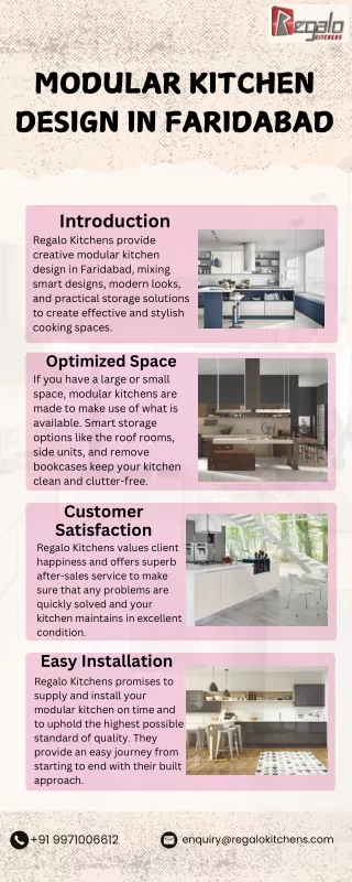 Modular Kitchen Design in Faridabad