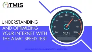 Understanding and Optimizing Your Internet with the ATMC Speed Test