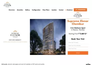 Supreme Elenor Chembur - Luxury 2 & 3 BHK Apartments