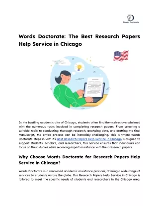 Words Doctorate_ The Best Research Papers Help Service in Chicago