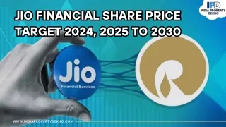 Jio financial Share Price Target 2024, 2025 to 2030