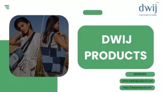 Explore Stylish Dwij’s Collection of Denim Fanny Bags Online