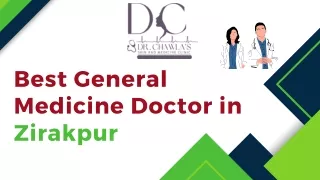 Best General Medicine Doctor in Zirakpur