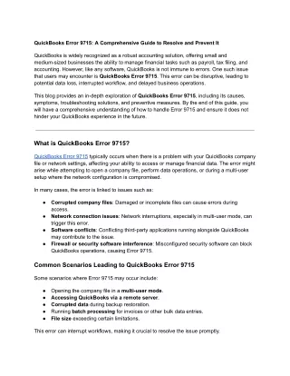 QuickBooks Error 9715_ A Comprehensive Guide to Resolve and Prevent It