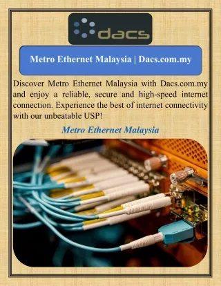 Metro Ethernet Malaysia   Dacs.com.my