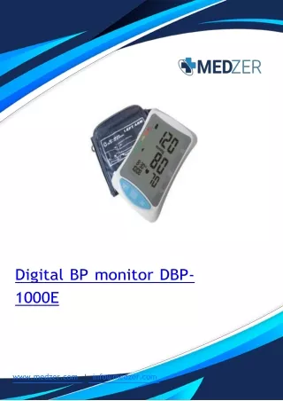 Digital BP monitor ±5 % bpm