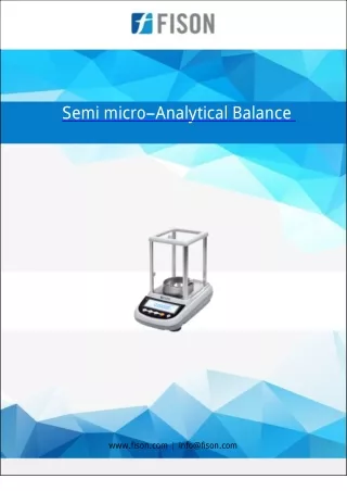 Semi-micro–Analytical-Balance
