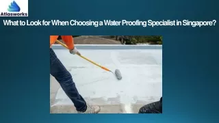 What You Should Know Before Hiring a Waterproofing Specialist in Singapore