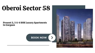 Oberoi Sector 58 Gurugram E-Brochure