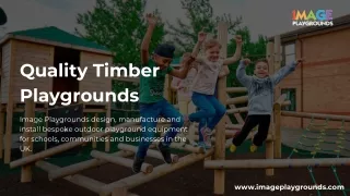 Wood Climbing Frames