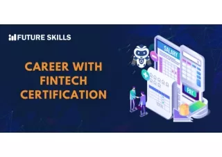 Career in Fintech with Fintech Certification