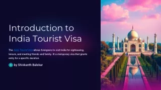 India Tourist Visa Gateway to an Incredible Journey