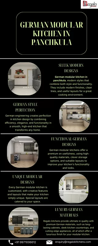 GERMAN MODULAR KITCHEN IN PANCHKULA