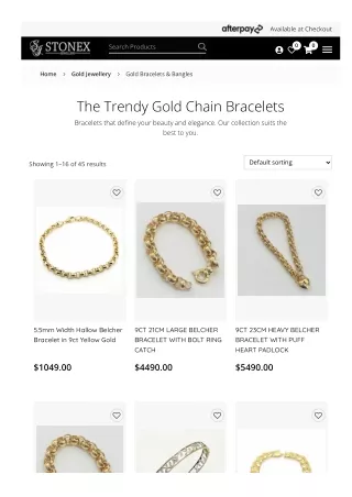 Gold Bangle Collections for Women in NZ  Stonex Jewellers