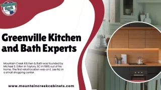 Transform Your Home with Greenville Kitchen and Bath Experts