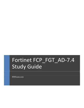 Actual Fortinet FCP_FGT_AD-7.4 FortiGate Administrator Certification Practice Test