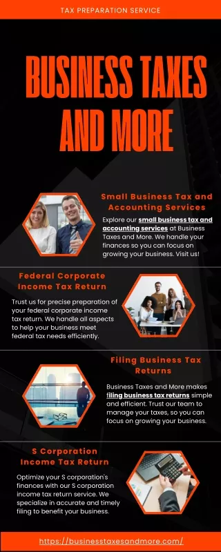 Small Business Tax and Accounting Services