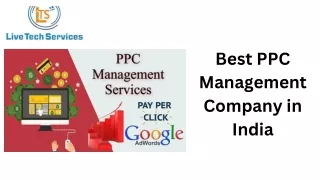 Best PPC Management Company in India