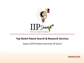 Top-Notch Patent Search & Research Services | Expert USPTO Patent Search