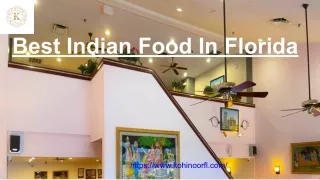 Best Indian Food In Florida