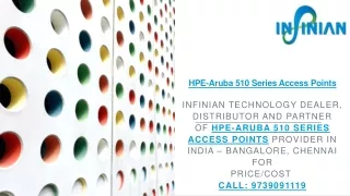 HPE-Aruba 510 Series Access Points | Price/Cost in India