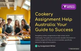 Cookery Assignment Help Australia for High School Students