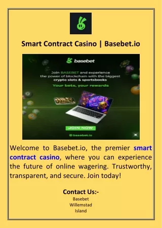 Smart Contract Casino  Basebet.io