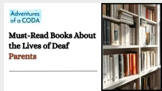 Must-Read Books About the Lives of Deaf Parents