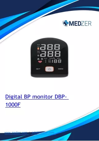 Digital BP monitor Large LED screen