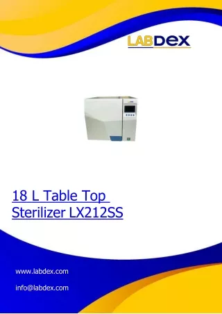 18-L-Table-top-Sterilizer-LX212SS