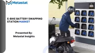 E-Bike Battery Swapping Station Market