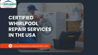 Expert Whirlpool Repair Near You - The Appliance Repairmen