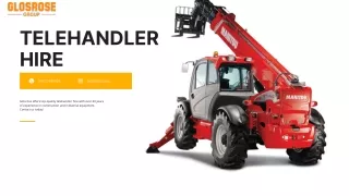 Bobcat Fork Lifts Quality Equipment from Glosrose
