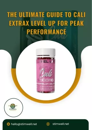 The Ultimate Guide to Cali Extrax Level Up for Peak Performance