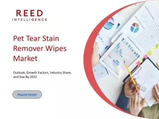 Pet Tear Stain Remover Wipes Market
