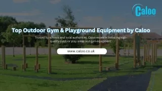Premier Outdoor Gym Equipment from Caloo