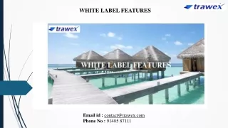 White Label Features