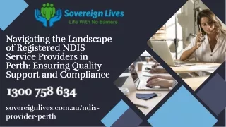 Registered NDIS Services Provider Perth