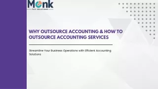 Why Outsource Accounting & How to Outsource Accounting Services