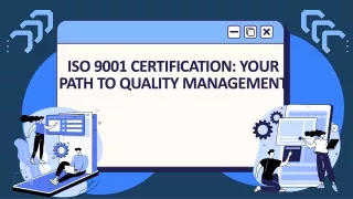ISO 9001 Certification Your Path to Quality Management 1