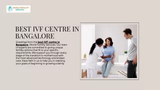 Best IVF center in Bangalore | World Fertility Services