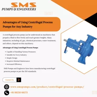 Centrifugal Process Pump