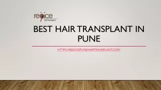 Best Hair Transplant in Pune