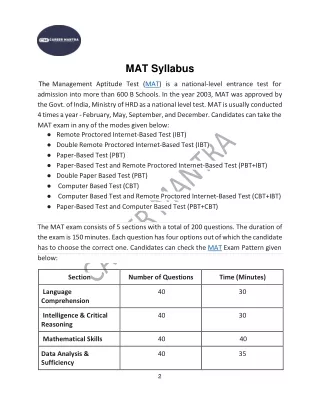 MAT Exam Day Tips: Key Strategies for a Successful Exam