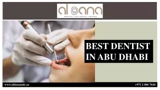 BEST DENTIST IN ABU DHABI