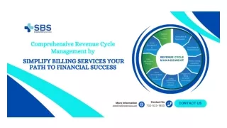 Comprehensive Revenue Cycle Management by Simplify Billing Services Your Path to Financial Success