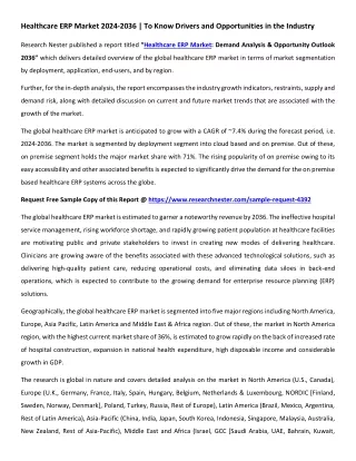 Healthcare ERP Market