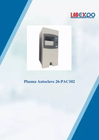 Plasma-Autoclave-
